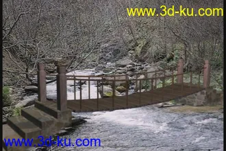 3D打印模型吊桥的图片