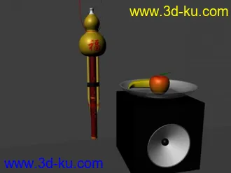 3D打印模型一组静物的图片