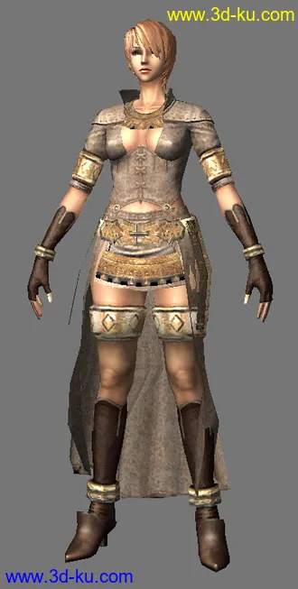 3D打印模型圣射手商人  伊美的图片