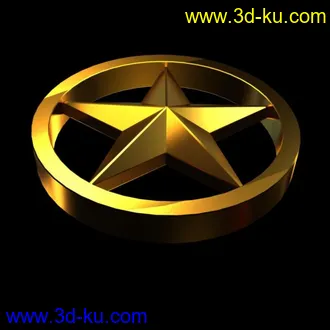 3D打印模型团旗标志的图片