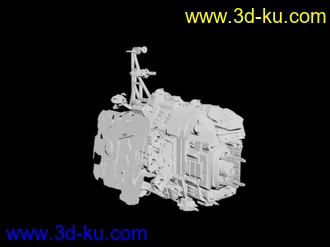 3D打印模型太空船的图片