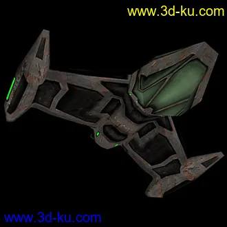 3D打印模型科幻 破旧的图片