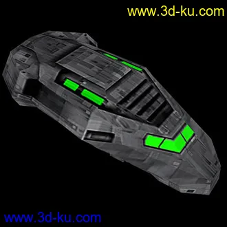 3D打印模型科幻 破旧的图片