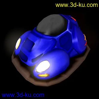 3D打印模型科幻 破旧的图片