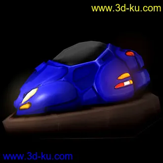 3D打印模型科幻 破旧的图片