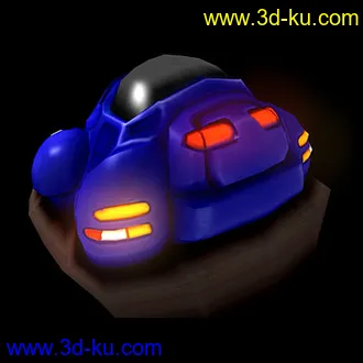 3D打印模型科幻 破旧的图片