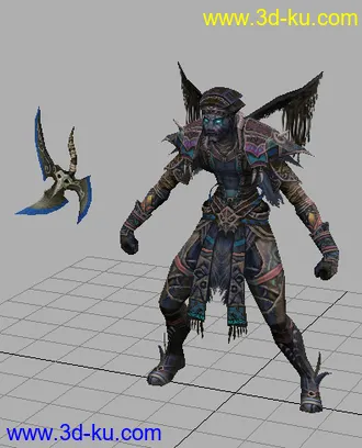 剑3 NPC  （五毒教主  五毒_五使  杀手 四鬼 ）  原画 模型 贴图 齐全的图片