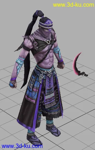 剑3 NPC  （五毒教主  五毒_五使  杀手 四鬼 ）  原画 模型 贴图 齐全的图片