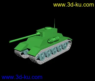 3D打印模型坦克的图片