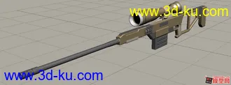 3D打印模型超帅的阻击步枪的图片
