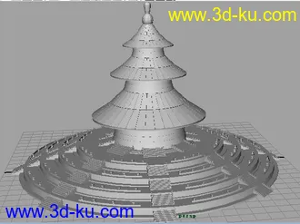 3D打印模型塔的图片