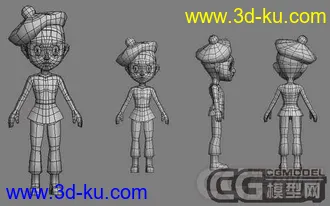 3D打印模型一个女剑士，大家多提点意见的图片