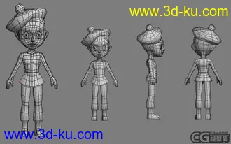 3D打印模型一个女剑士，大家多提点意见的图片