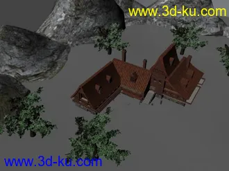 3D打印模型场景的图片
