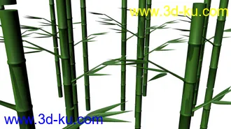 3D打印模型鄙人自己制作的竹子。（新手，多多包涵。谢提意见）的图片