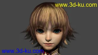 3D打印模型maya女模~2个包,带全部材质~的图片