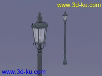 3D打印模型-----超经典欧式路灯,高精模-----的图片