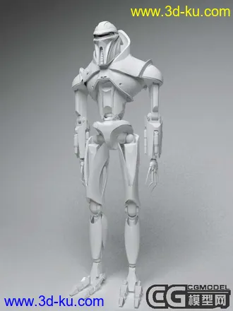 3D打印模型机器兵的图片