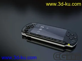 3D打印模型PSP3000，上星期制作完成~MAX9+VR1.5渲染的图片