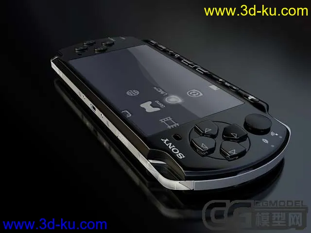 PSP3000，上星期制作完成~MAX9+VR1.5渲染模型的图片2