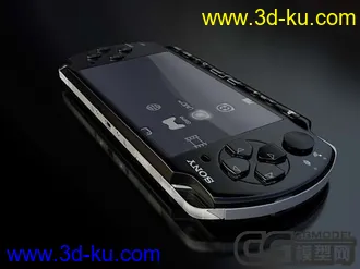 3D打印模型PSP3000，上星期制作完成~MAX9+VR1.5渲染的图片