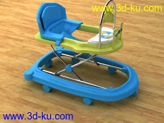 3D打印模型学步车的图片