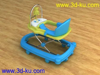 3D打印模型学步车的图片