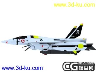 3D打印模型变形金刚（已绑定）会变形的！变成飞机maya的图片