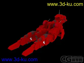 3D打印模型战舰的图片