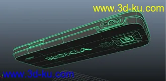 3D打印模型诺基亚5000手机一个的图片