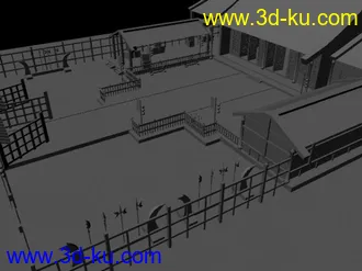 3D打印模型场景的图片