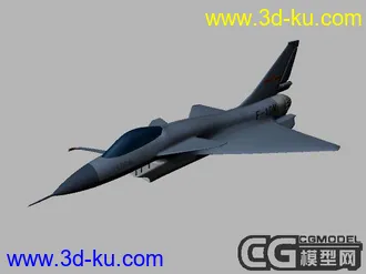 3D打印模型歼十战斗机J-10带贴图的图片