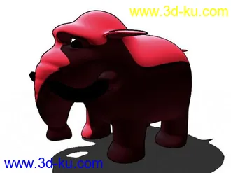 3D打印模型大象的图片