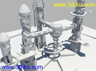 3D打印模型新做的次时代场景，求指教的图片