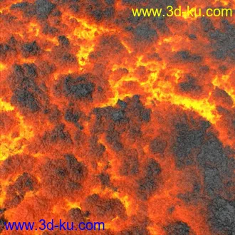 3D打印模型自己做的练习多多指教，流体熔岩的图片