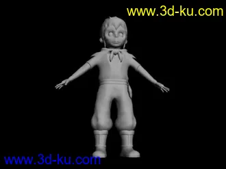3D打印模型魁拔~！阿吉~！做的不好请指点0.0的图片