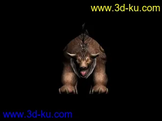 魔兽世界里的一些模型-熊的图片