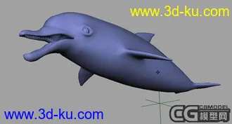 3D打印模型海豚的图片