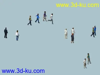 3D打印模型高质量近景人物，带贴图的图片