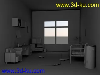 3D打印模型室内的图片