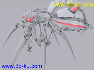 3D打印模型蜘蛛仔的图片