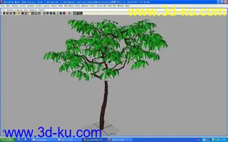 3D打印模型达到百万级面数的曼陀罗花树的图片