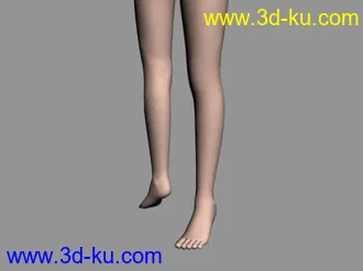 3D打印模型腿和脚的图片