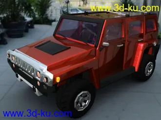 3D打印模型悍马的图片