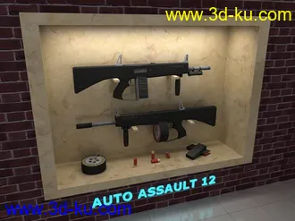 3D打印模型【分享】AA-12霰弹枪的图片