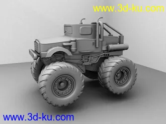 3D打印模型越野高模的图片