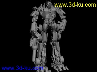 3D打印模型擎天柱的图片