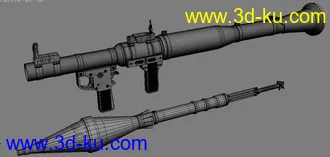 3D打印模型再来个火箭筒的图片