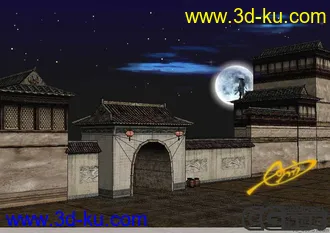 3D打印模型流星蝴蝶剑net-飞鹏堡（冷月临摹）的图片