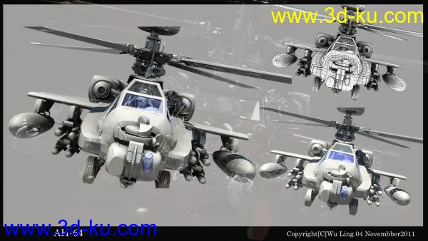 ah-64阿帕奇模型的图片2